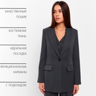 Пиджак женский MIST: Classic Collection р. 46, цвет графит 9399475 - фото 12672490