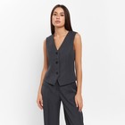 Жилет женский MIST: Classic Collection р. 46, цвет графит - Фото 3