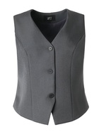 Жилет костюмный женский MIST: Classic Collection, размер 50, графитовый - Фото 6