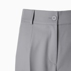 Брюки женские MIST: Classic Collection р. 42, цвет светло-серый - Фото 5