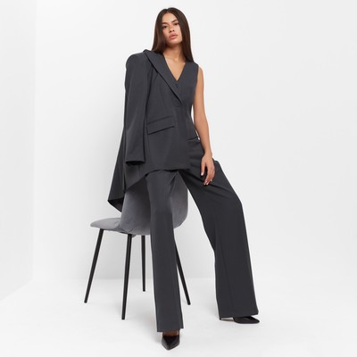 Брюки женские MIST: Classic Collection, размер 48, цвет графит