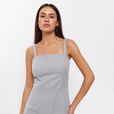 Платье мини женское MIST: Classic Collection, размер 44, светло-серое