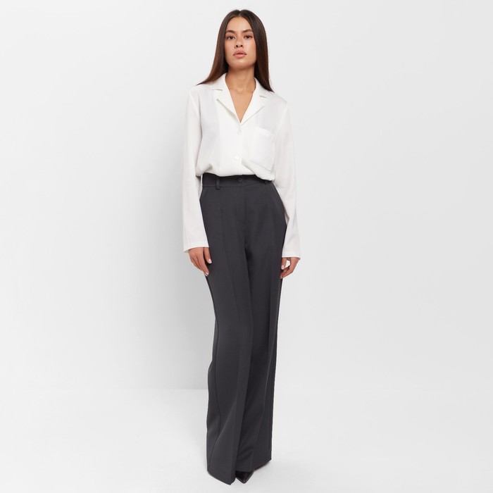 Блуза женская шелковая MIST: Classic Collection р. 44, цвет экрю 60399