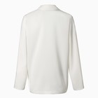 Блуза женская шелковая MIST: Classic Collection р. 44, цвет экрю - Фото 10