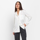 Блуза женская шелковая MIST: Classic Collection р. 48, цвет экрю - фото 1862572