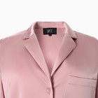 Блуза женская шелковая MIST: Classic Collection р. 42, цвет пыльная роза - Фото 7