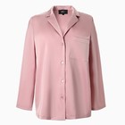 Блуза женская шелковая MIST: Classic Collection р. 44, цвет пыльная роза - Фото 6