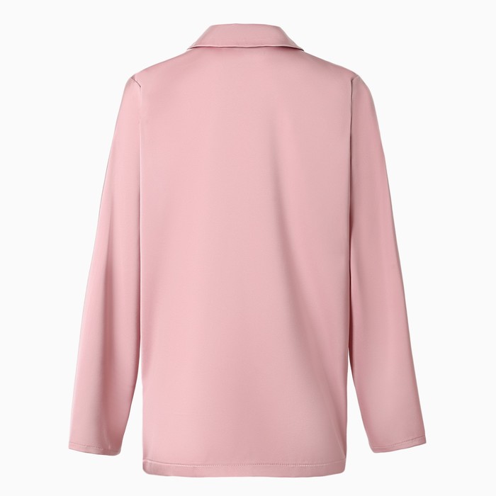 Блуза женская шелковая MIST: Classic Collection р. 44, цвет пыльная роза 60403