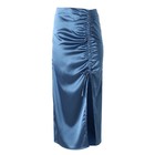 Юбка женская на кулиске MIST: Classic Collection р. 44, цвет синий 9399542 - фото 14150974