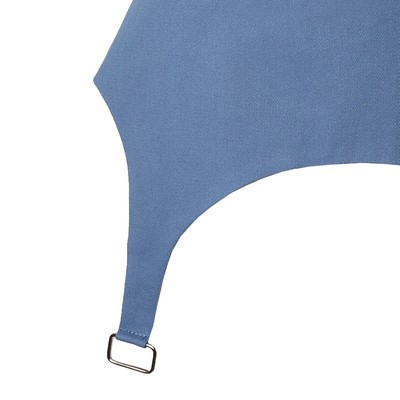 Юбка баска женская джинсовая MIST: Denim, размер 42, синяя