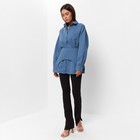 Юбка-баска женская джинсовая MIST: Denim р.44, синий - Фото 2