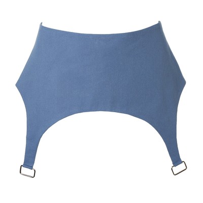 Юбка-баска женская джинсовая MIST: Denim р.44, синий