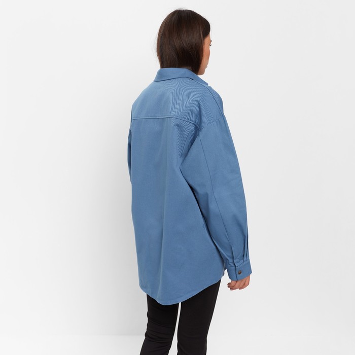 Рубашка женская джинсовая MIST: Denim р.40-42, синий 60426