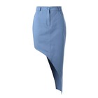 Юбка женская асимметричная MIST: Denim р.42, синий - Фото 6