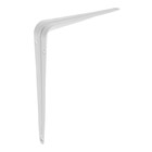 Кронштейн ТУНДРА, 200×150×0.8 мм, белый - Фото 1