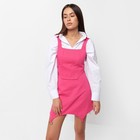 Юбка женская джинсовая MIST: Denim р.48, розовый - Фото 7