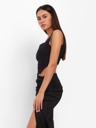Топ женский джинсовый MIST: Denim р.44, черный - Фото 6