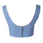 Топ женский джинсовый MIST: Denim р.46, синий - Фото 8