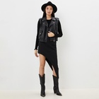 Юбка женская асимметричная MIST: Denim р.46, черный - Фото 2