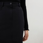 Юбка женская асимметричная MIST: Denim р.46, черный - Фото 3