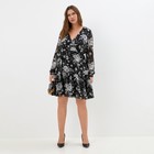 Платье женское MIST plus-size, р.52, черный - фото 22738291