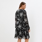 Платье женское MIST plus-size, р.52, черный - Фото 3