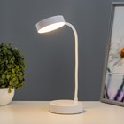 Настольная лампа "Алсер" LED 3Вт АКБ USB белый 9,8х9,8х38 см RISALUX - Фото 2