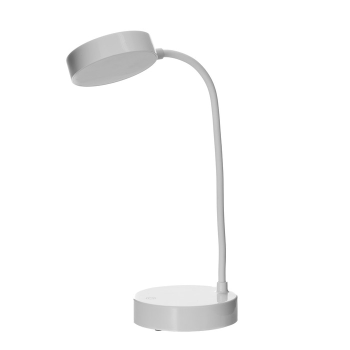 Настольная лампа "Алсер" LED 3Вт АКБ USB белый 9,8х9,8х38 см RISALUX - фото 1907631062