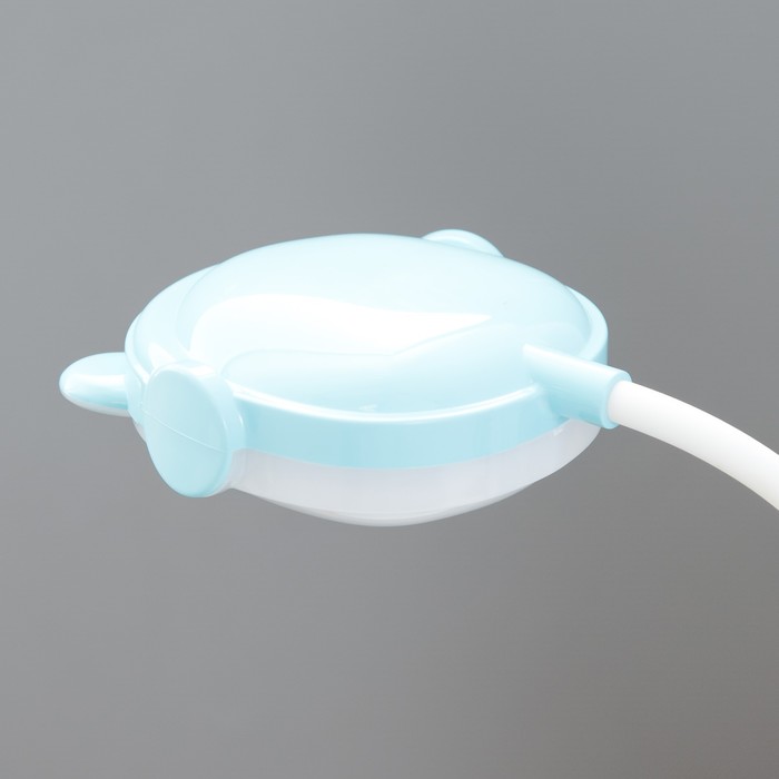 Настольная лампа "Ушки" LED 3Вт АКБ USB голубой 6х10,5х42,5 см RISALUX - фото 1907631075