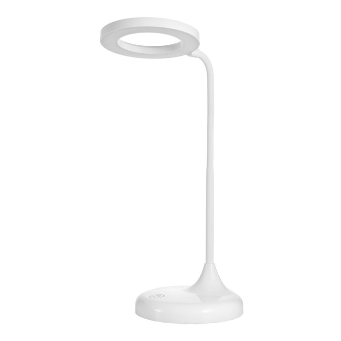 Настольная лампа "Джасти" LED 2,5Вт АКБ USB белый 16х16х54 см RISALUX - фото 1907631093