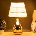 Настольная лампа "Бланш" Е27 40Вт золото 25х25х43 см RISALUX - Фото 3