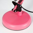 Настольная лампа "Уникум" Е27 15Вт розовый 14,5х15х57 см RISALUX - фото 24678942