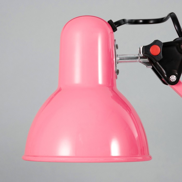 Настольная лампа "Уникум" Е27 15Вт розовый 14,5х15х57 см RISALUX - фото 1910565812