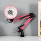 Настольная лампа "Уникум" Е27 15Вт розовый 14,5х15х57 см RISALUX - фото 24678936