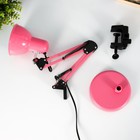 Настольная лампа "Уникум" Е27 15Вт розовый 14,5х15х57 см RISALUX - фото 24678937