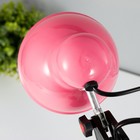 Настольная лампа "Уникум" Е27 15Вт розовый 14,5х15х57 см RISALUX - фото 24678938