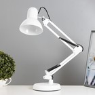 Настольная лампа «Уникум» Е27 15 Вт белый 14.5×15×57 см - Фото 1