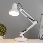 Настольная лампа «Уникум» Е27 15 Вт белый 14.5×15×57 см - Фото 2