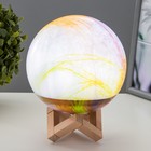 Ночник "Планета" LED 3Вт  USB RGB 18х18х20 см RISALUX - фото 22024703