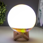 Ночник "Планета" LED 3Вт  USB RGB 18х18х20 см RISALUX - фото 22024704