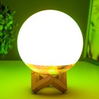 Ночник "Планета" LED 3Вт  USB RGB 18х18х20 см RISALUX - фото 22024706