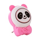 Ночник "Панда" LED бело-розовый 3,5х8х9,5 см RISALUX - Фото 9