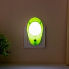 Ночник "Ночка" LED зеленый 2,5х6,5х11 см RISALUX - Фото 4
