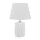 Настольная лампа "Лиана" Е27 40Вт Белый 23х23х34 см RISALUX - фото 22975092