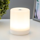 Настольная лампа сенсорная  "Стин" LED 3Вт от батареек 8,5х8,5х10,5 см RISALUX - фото 22024770