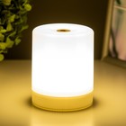 Настольная лампа сенсорная  "Стин" LED 3Вт от батареек 8,5х8,5х10,5 см RISALUX - фото 22024771