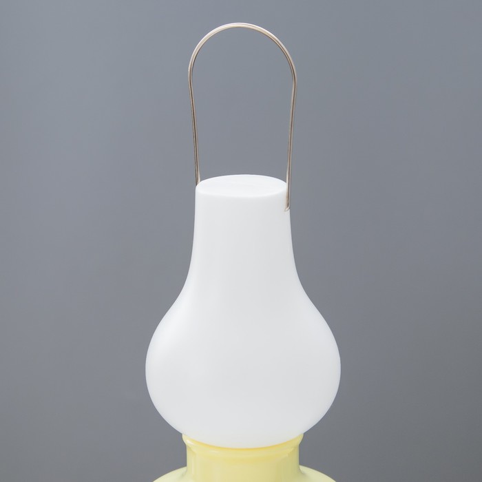Настольная лампа "Керосиновая лампа" LED 2Вт от батареек МИКС 8х8х17 см RISALUX - фото 1909092839