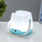 Настольная лампа сенсорная «Ланди» LED 4 Вт от батареек МИКС 10.5×10.5×11 см RISALUX - Фото 3