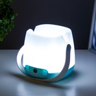 Настольная лампа сенсорная «Ланди» LED 4 Вт от батареек МИКС 10.5×10.5×11 см RISALUX - Фото 4