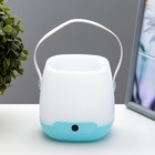 Настольная лампа сенсорная «Ланди» LED 4 Вт от батареек МИКС 10.5×10.5×11 см RISALUX - Фото 7